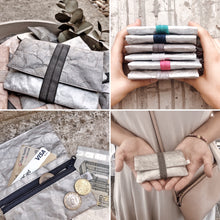 Laden Sie das Bild in den Galerie-Viewer, SanBag MiniMoney graphit / roséglitzer