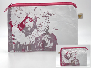 MIA COLLECTION - Graffito Eskimo Woman Fake Fur